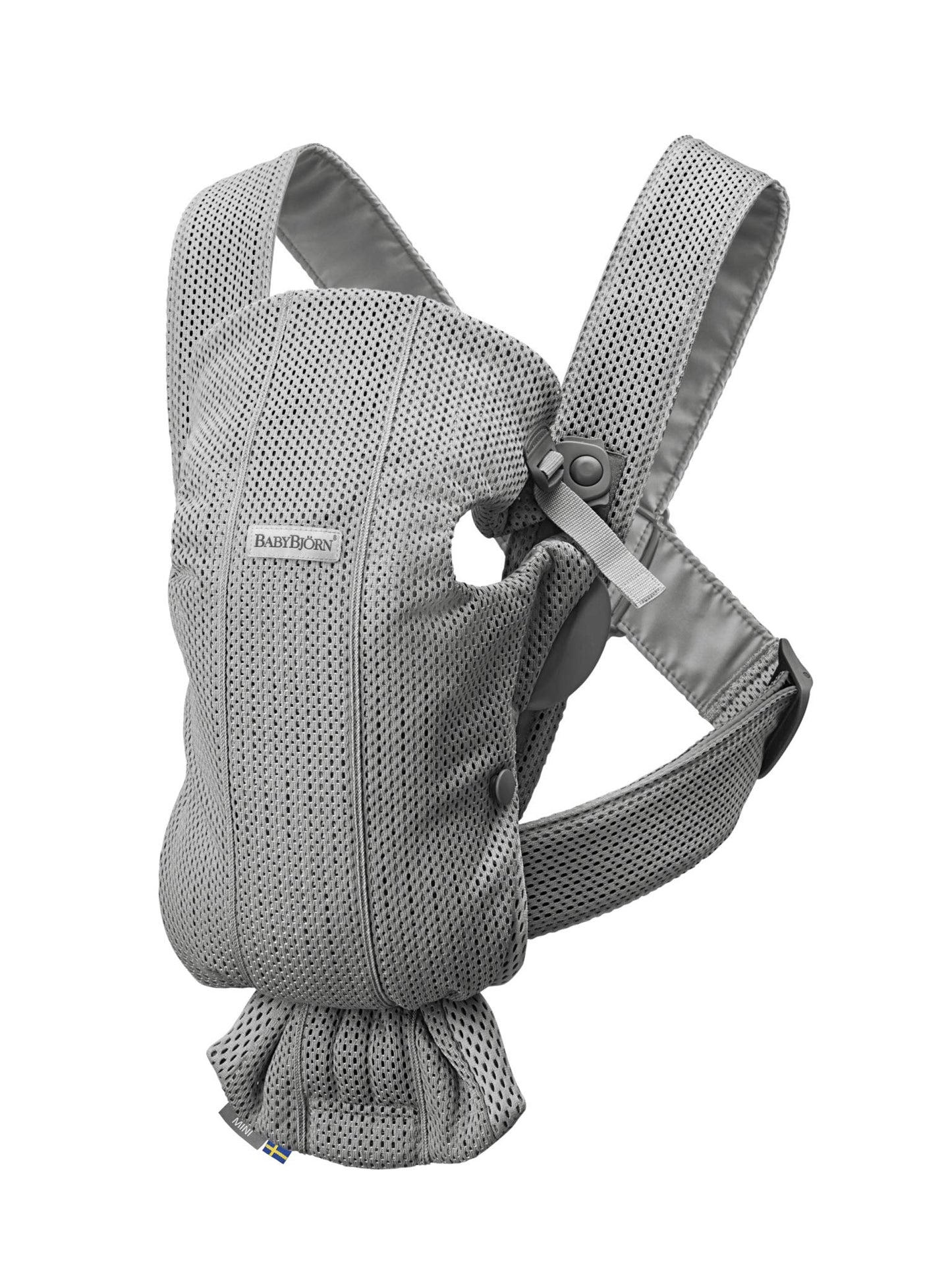 BabyBjörn Baby Carrier Mini, Cotton, Black - The Tribalist