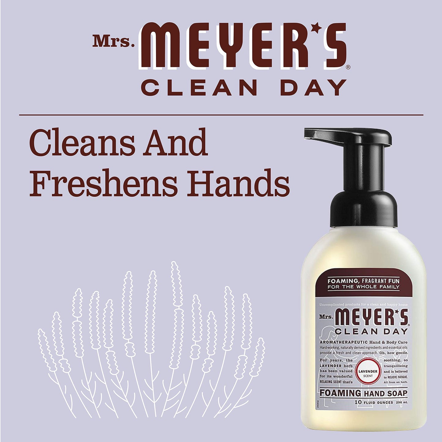 MRS. MEYER'S CLEAN DAY: Refillable and Reusable Starter Kit Foaming Hand Soap - The Tribalist