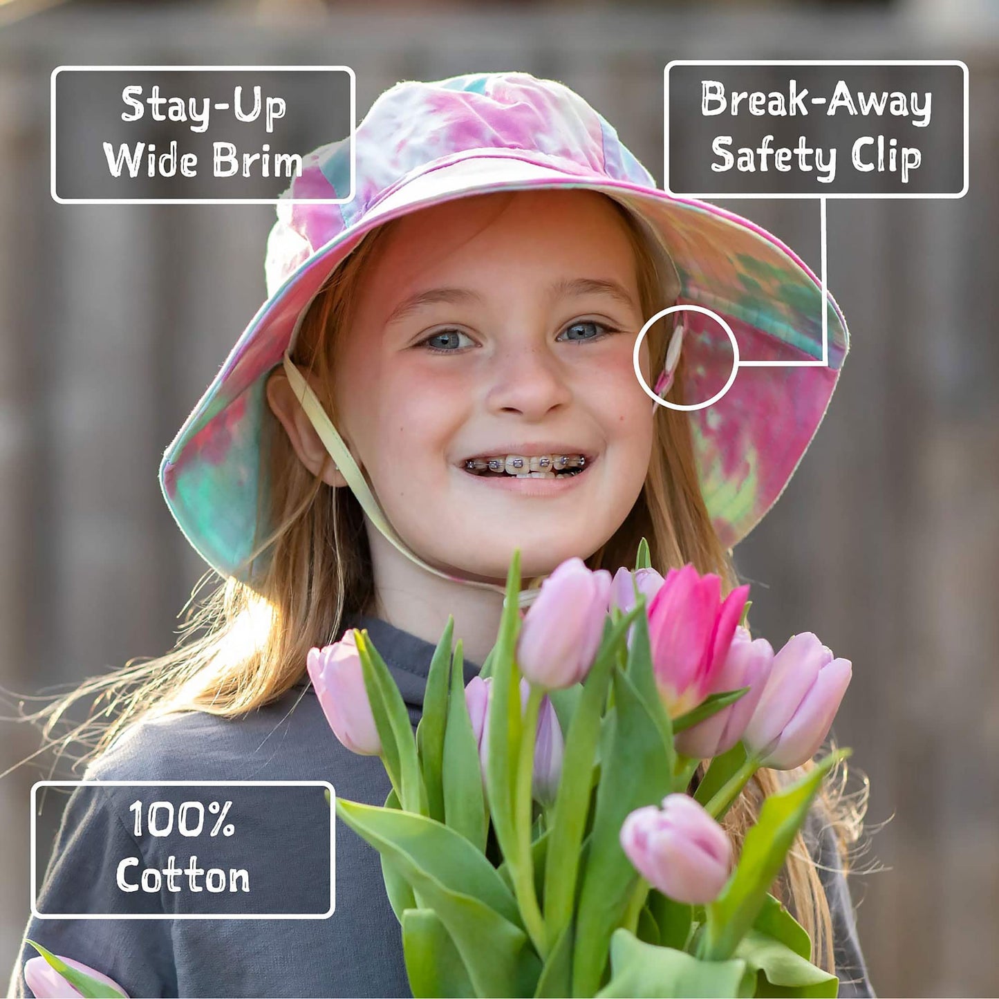 The Tribalist - JAN & JUL Grow-with-Me Cotton Bucket Sun-Hat for Baby and Kids