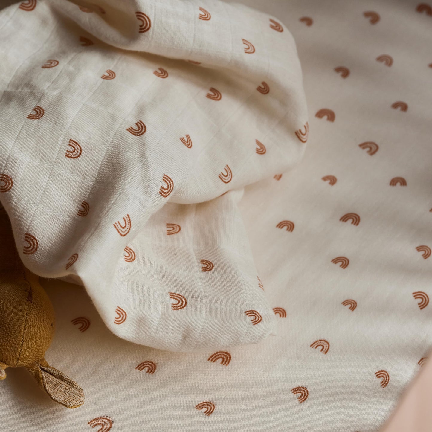 Denmark - 100% Organic Cotton Super Soft Muslin Fitted Baby Crib Sheets for Boys and Girls - The Tribalist