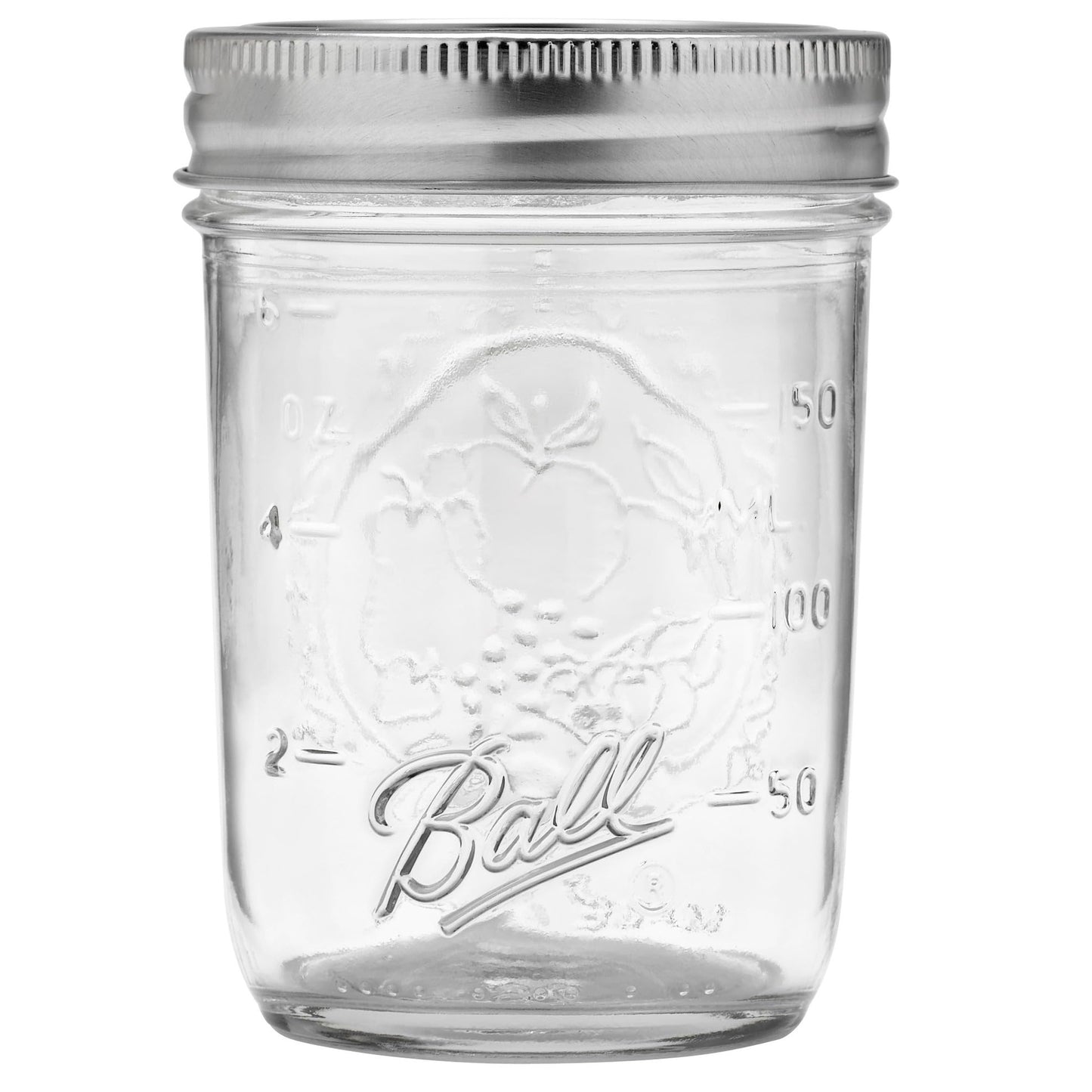 Ball: Regular Mouth Mason Jar With Lid - The Tribalist