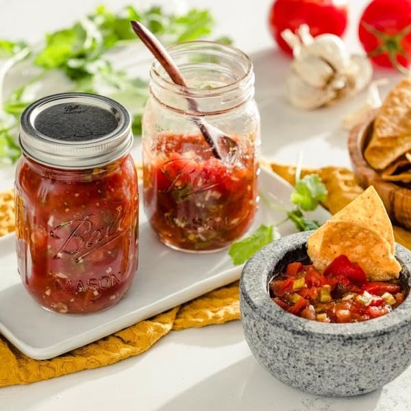 Ball: Regular Mouth Mason Jar With Lid - The Tribalist