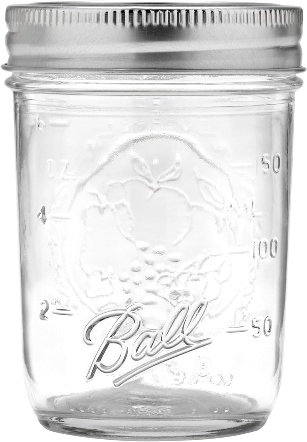 Ball: Regular Mouth Mason Jar With Lid - The Tribalist