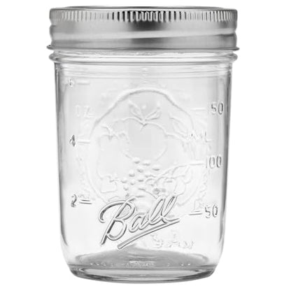 Ball: Regular Mouth Mason Jar With Lid - The Tribalist