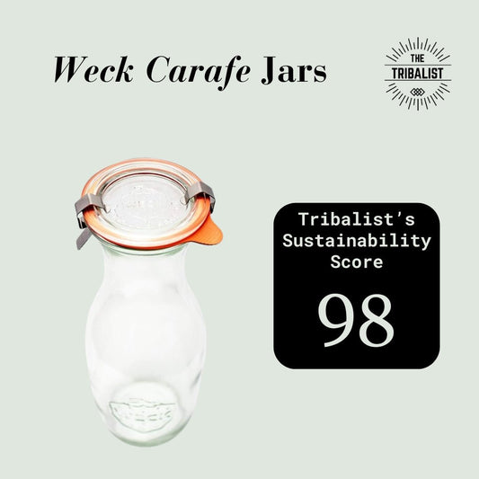 Weck Jars: Carafe - Glass Jars with Lid - The Tribalist