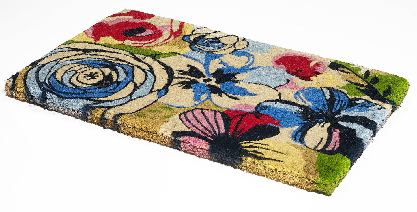 Fab Habitat: Coconut Coir Non-Slip Doormat - The Tribalist