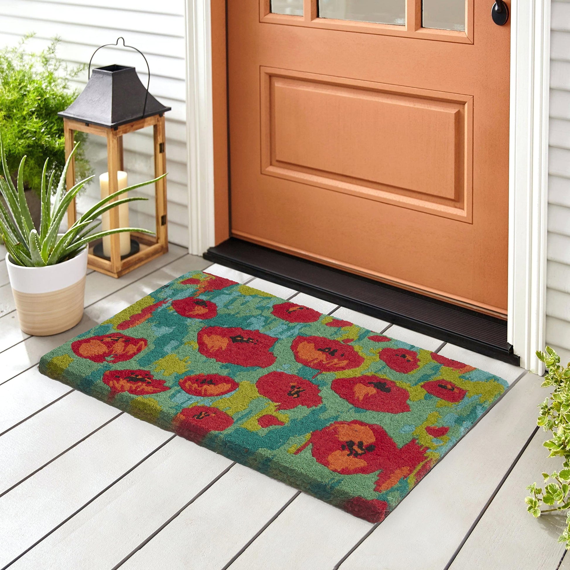 Fab Habitat: Coconut Coir Non-Slip Doormat - The Tribalist