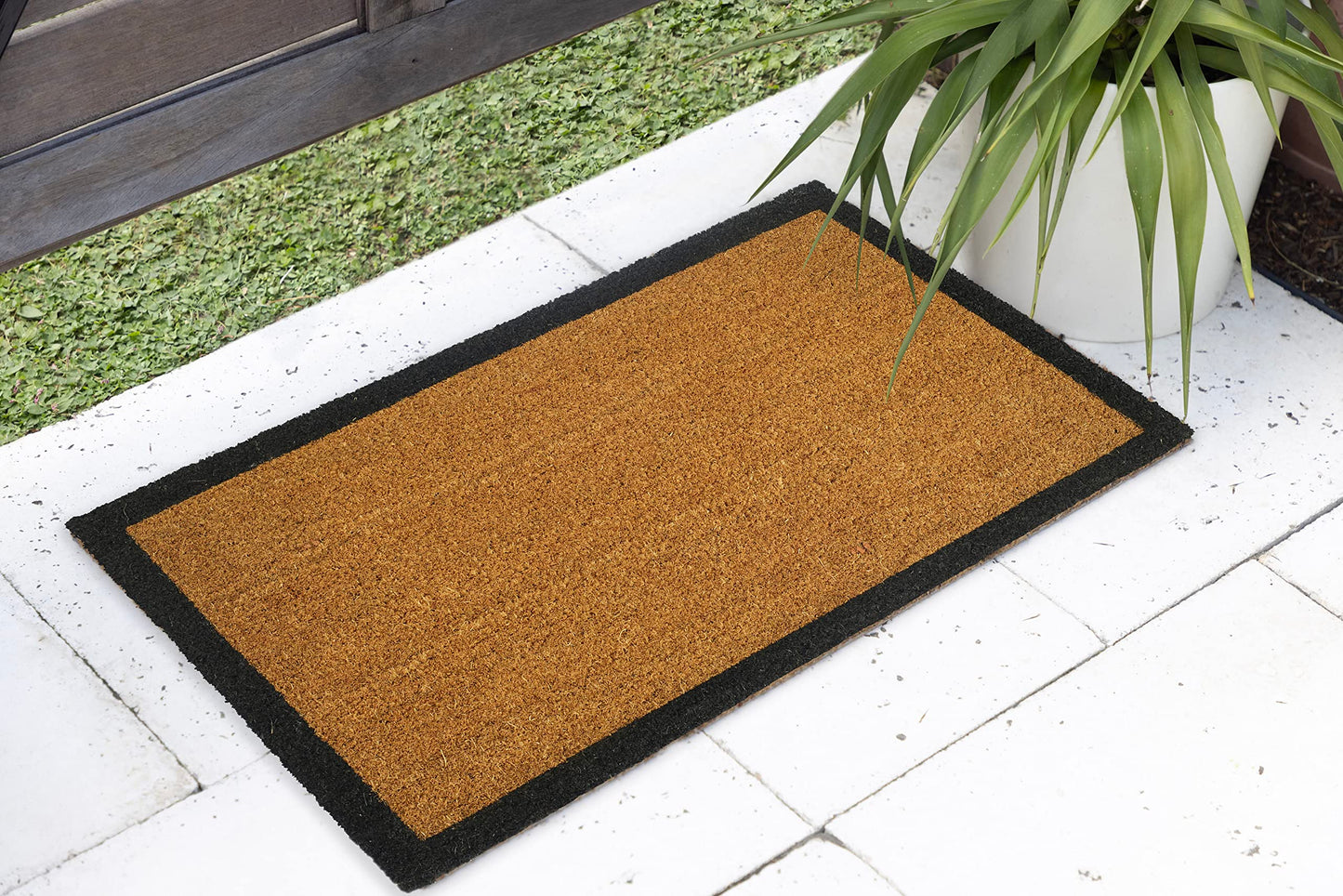 Fab Habitat: Coconut Coir Non-Slip Doormat - The Tribalist