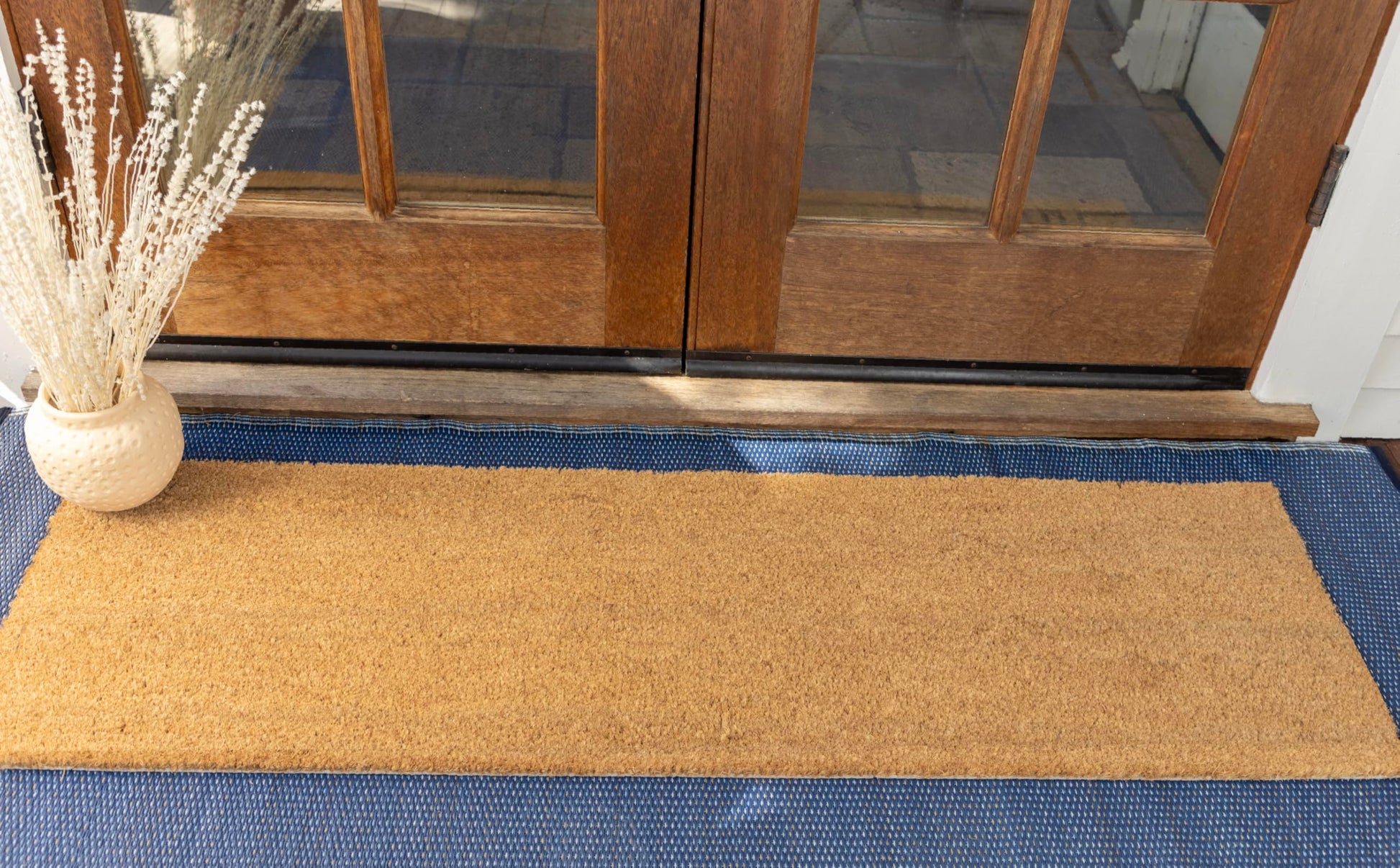 Fab Habitat: Coconut Coir Non-Slip Doormat - The Tribalist