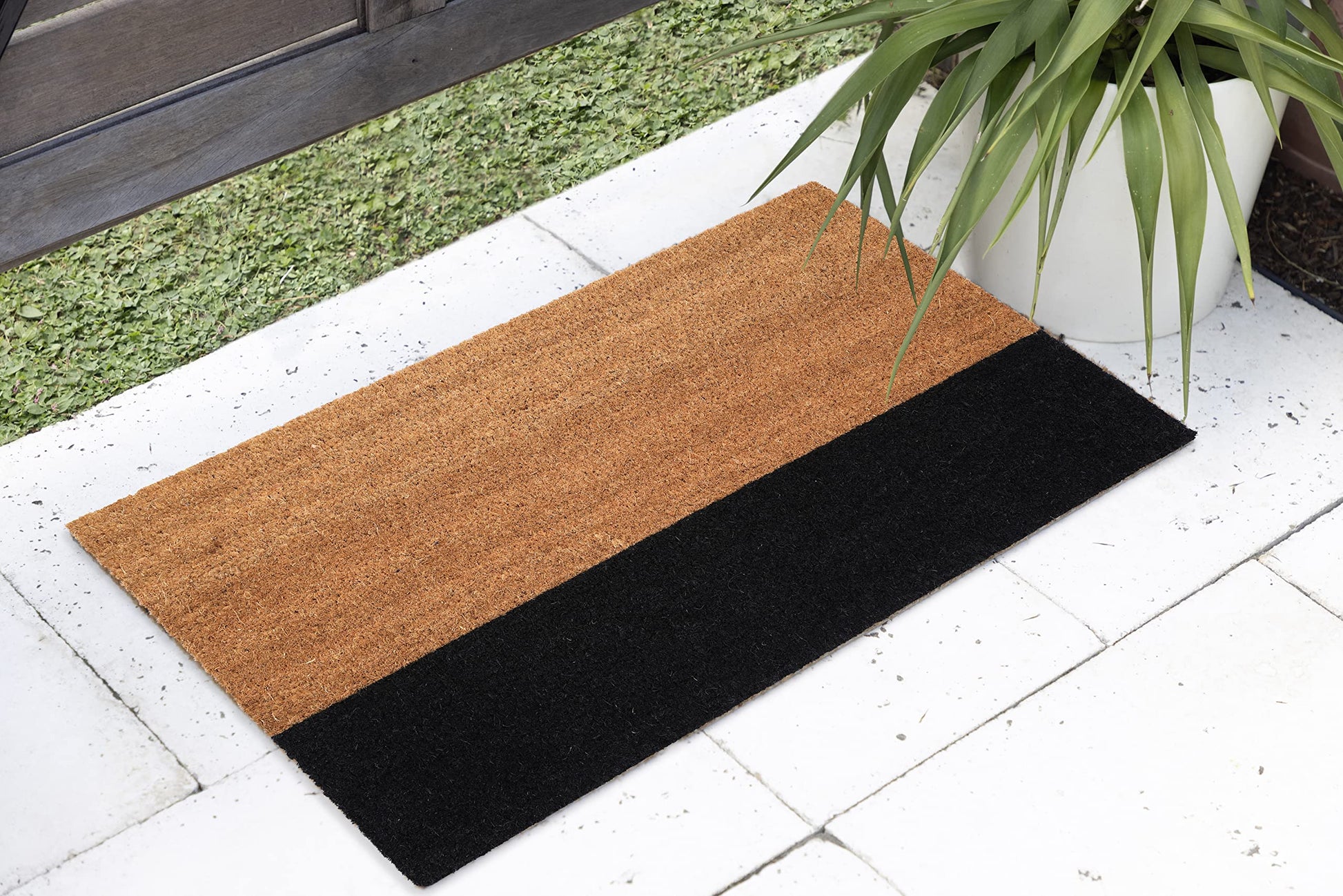 Fab Habitat: Coconut Coir Non-Slip Doormat - The Tribalist