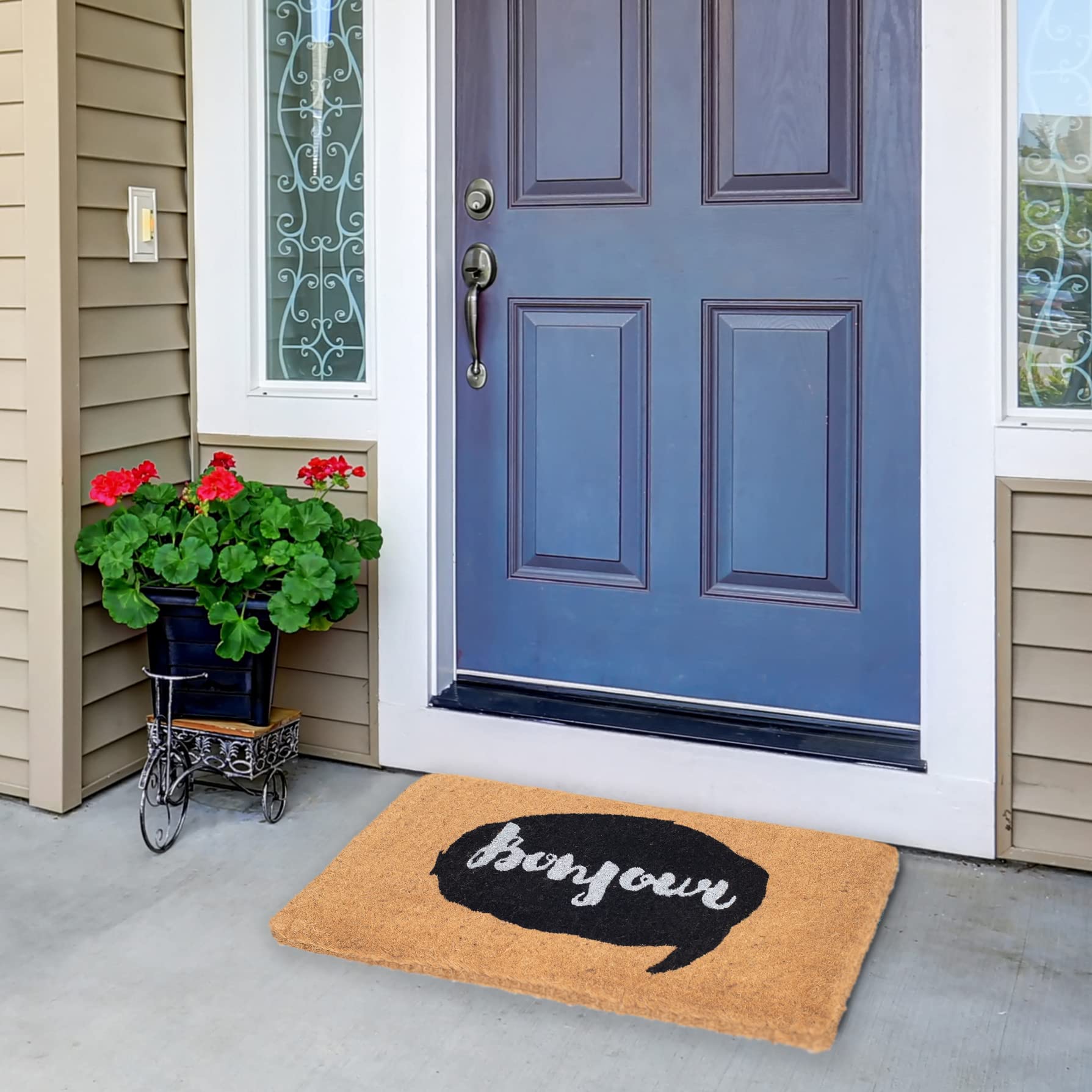 Fab Habitat: Coconut Coir Non-Slip Doormat - The Tribalist