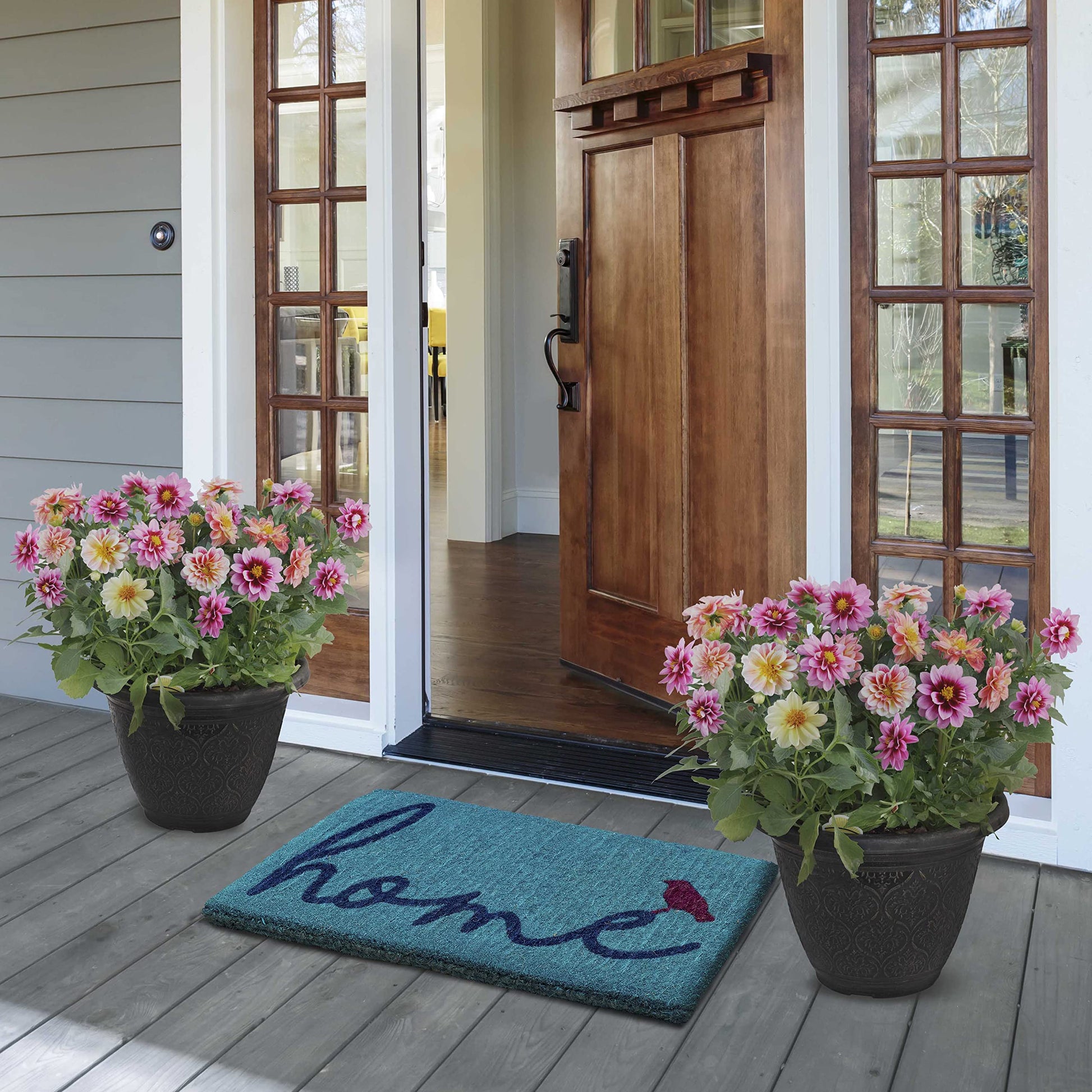 Fab Habitat: Coconut Coir Non-Slip Doormat - The Tribalist