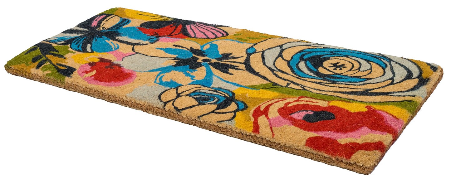 Fab Habitat: Coconut Coir Non-Slip Doormat - The Tribalist