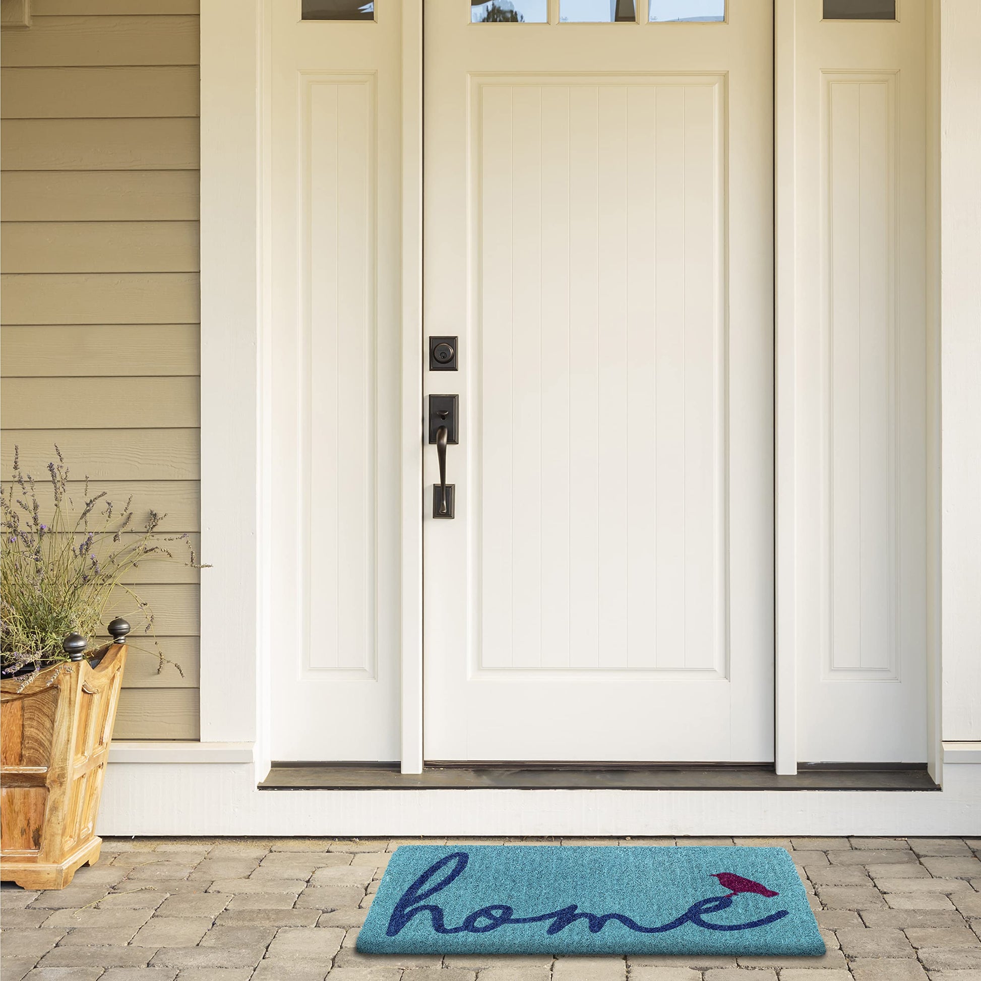 Fab Habitat: Coconut Coir Non-Slip Doormat - The Tribalist