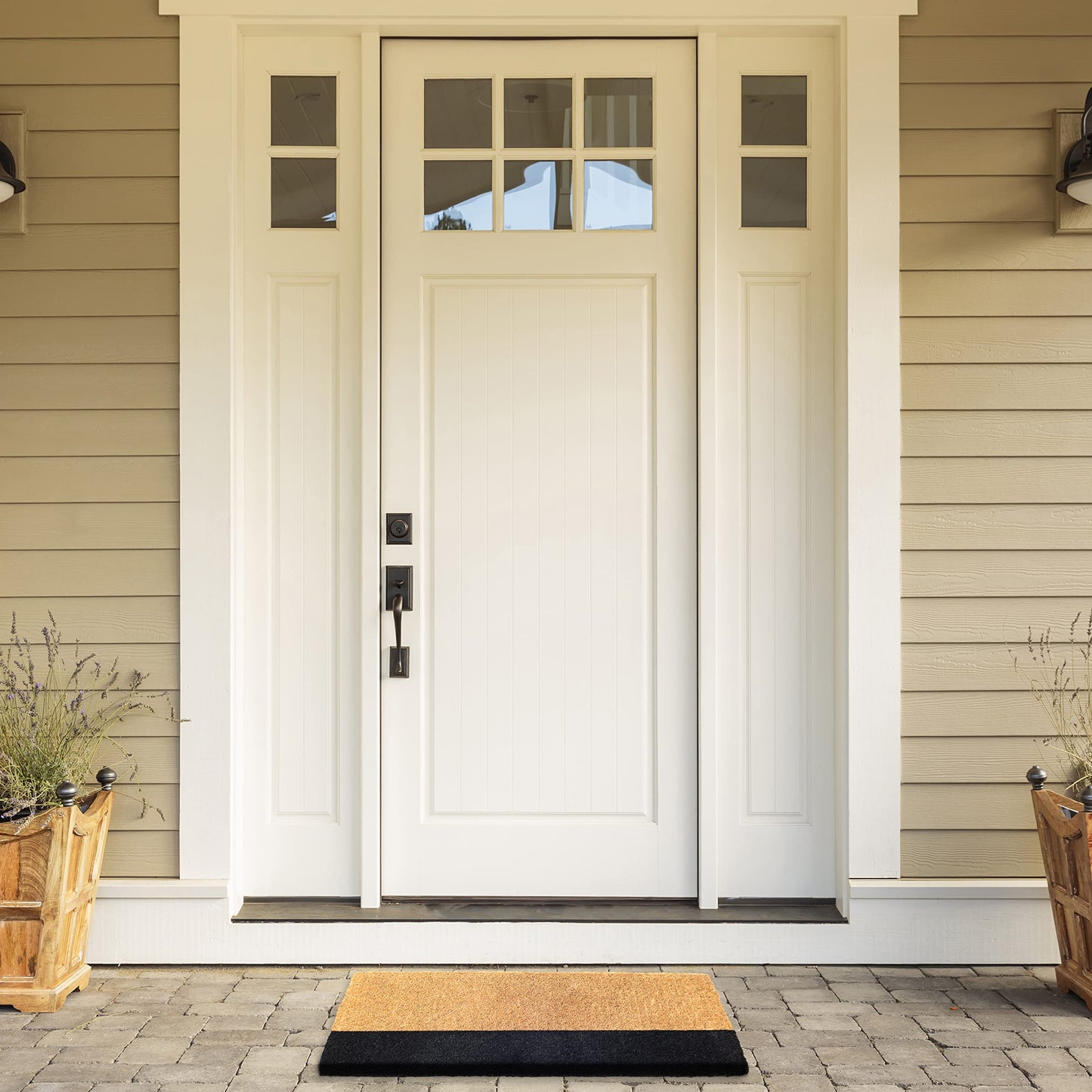 Fab Habitat: Coconut Coir Non-Slip Doormat - The Tribalist