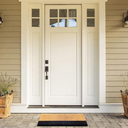 Fab Habitat: Coconut Coir Non-Slip Doormat - The Tribalist