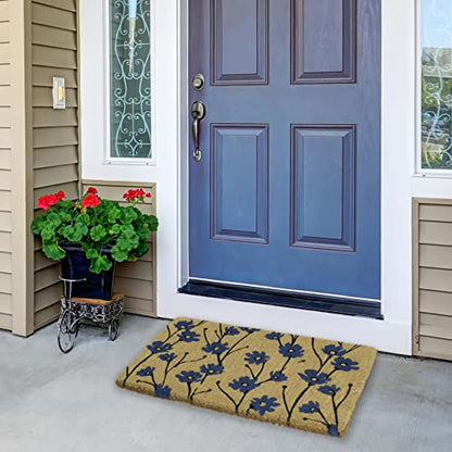 Fab Habitat: Coconut Coir Non-Slip Doormat - The Tribalist