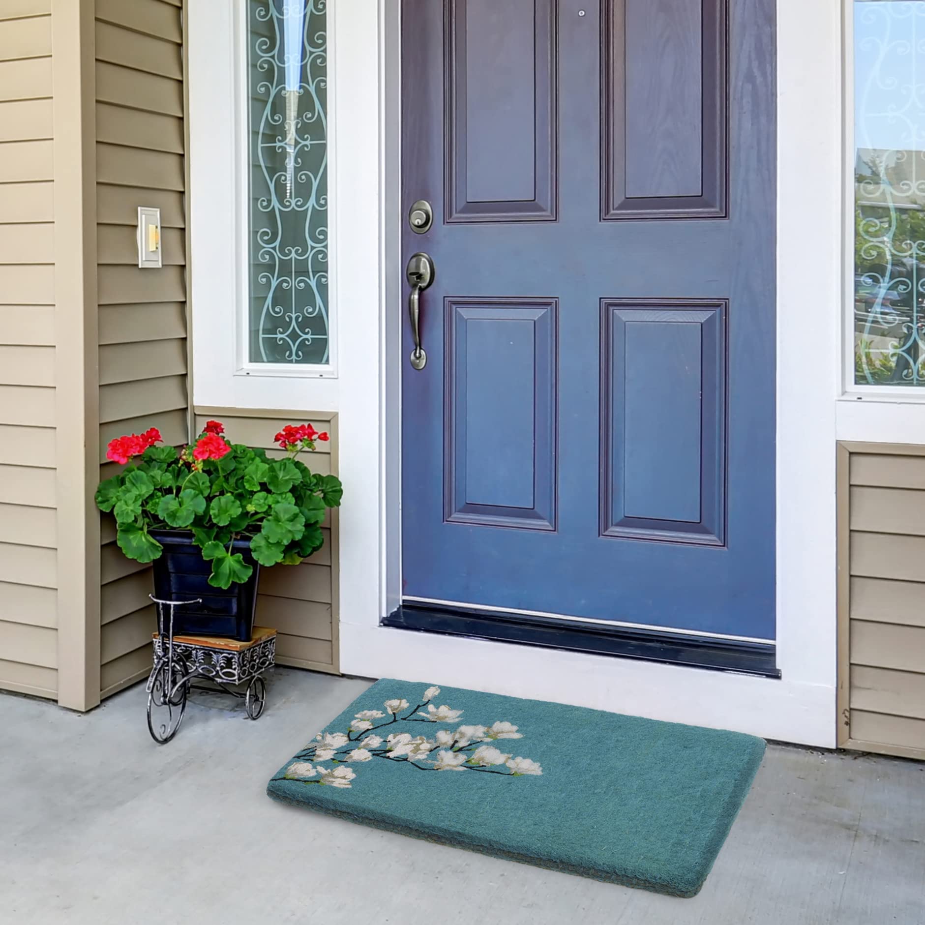 Fab Habitat: Coconut Coir Non-Slip Doormat - The Tribalist