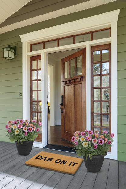 Fab Habitat: Coconut Coir Non-Slip Doormat - The Tribalist