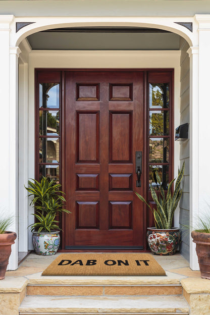 Fab Habitat: Coconut Coir Non-Slip Doormat - The Tribalist