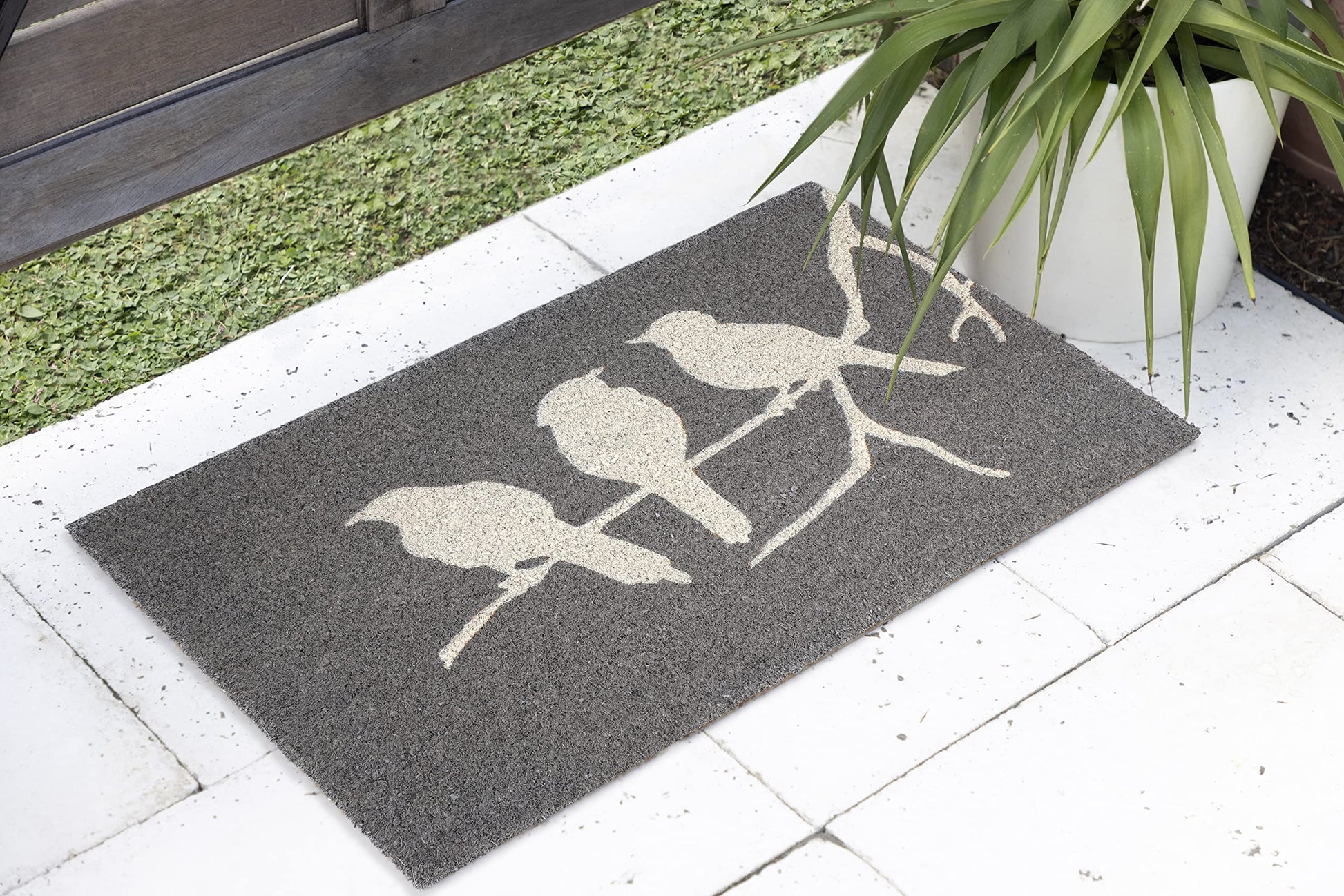 Fab Habitat: Coconut Coir Non-Slip Doormat - The Tribalist