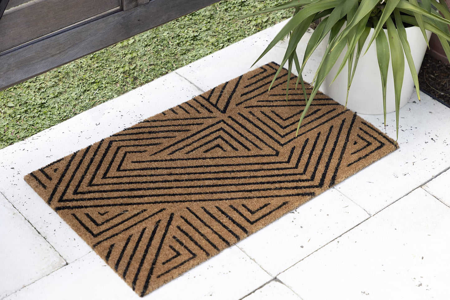 Fab Habitat: Coconut Coir Non-Slip Doormat - The Tribalist