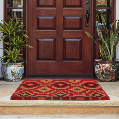 Fab Habitat: Coconut Coir Non-Slip Doormat - The Tribalist