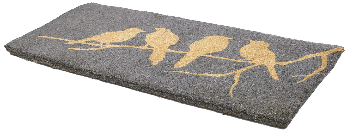 Fab Habitat: Coconut Coir Non-Slip Doormat - The Tribalist