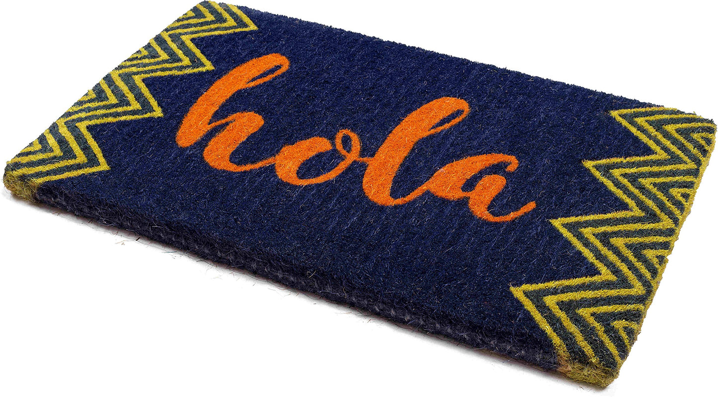 Fab Habitat: Coconut Coir Non-Slip Doormat - The Tribalist