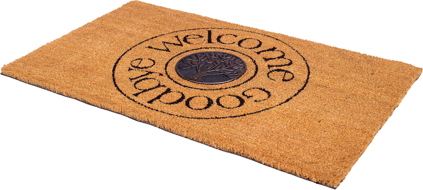 Fab Habitat: Coconut Coir Non-Slip Doormat - The Tribalist