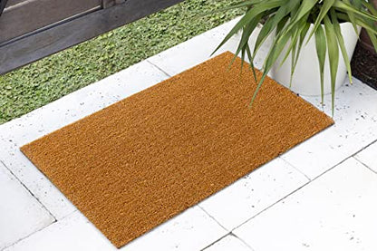 Fab Habitat: Coconut Coir Non-Slip Doormat - The Tribalist