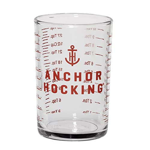 Anchor Hocking: Glass Measuring Cups (5-Oz, 1, 2, and 4-cup) - The Tribalist