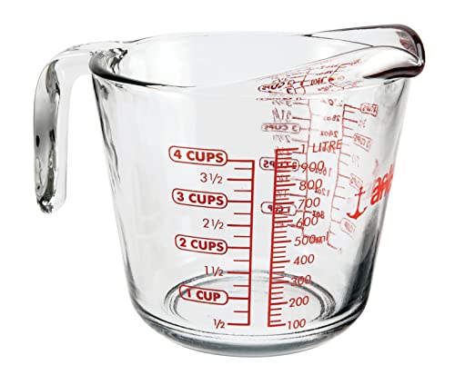 Anchor Hocking: Glass Measuring Cups (5-Oz, 1, 2, and 4-cup) - The Tribalist