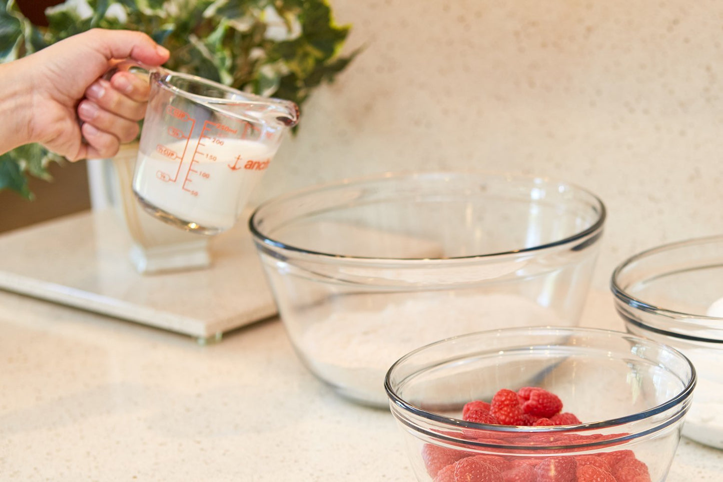 Anchor Hocking: Glass Measuring Cups (5-Oz, 1, 2, and 4-cup) - The Tribalist