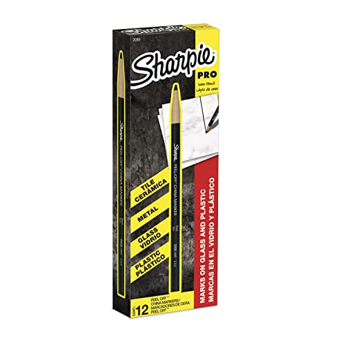 Sharpie Peel-Off Marker Grease Pencils (Box of 12) - The Tribalist