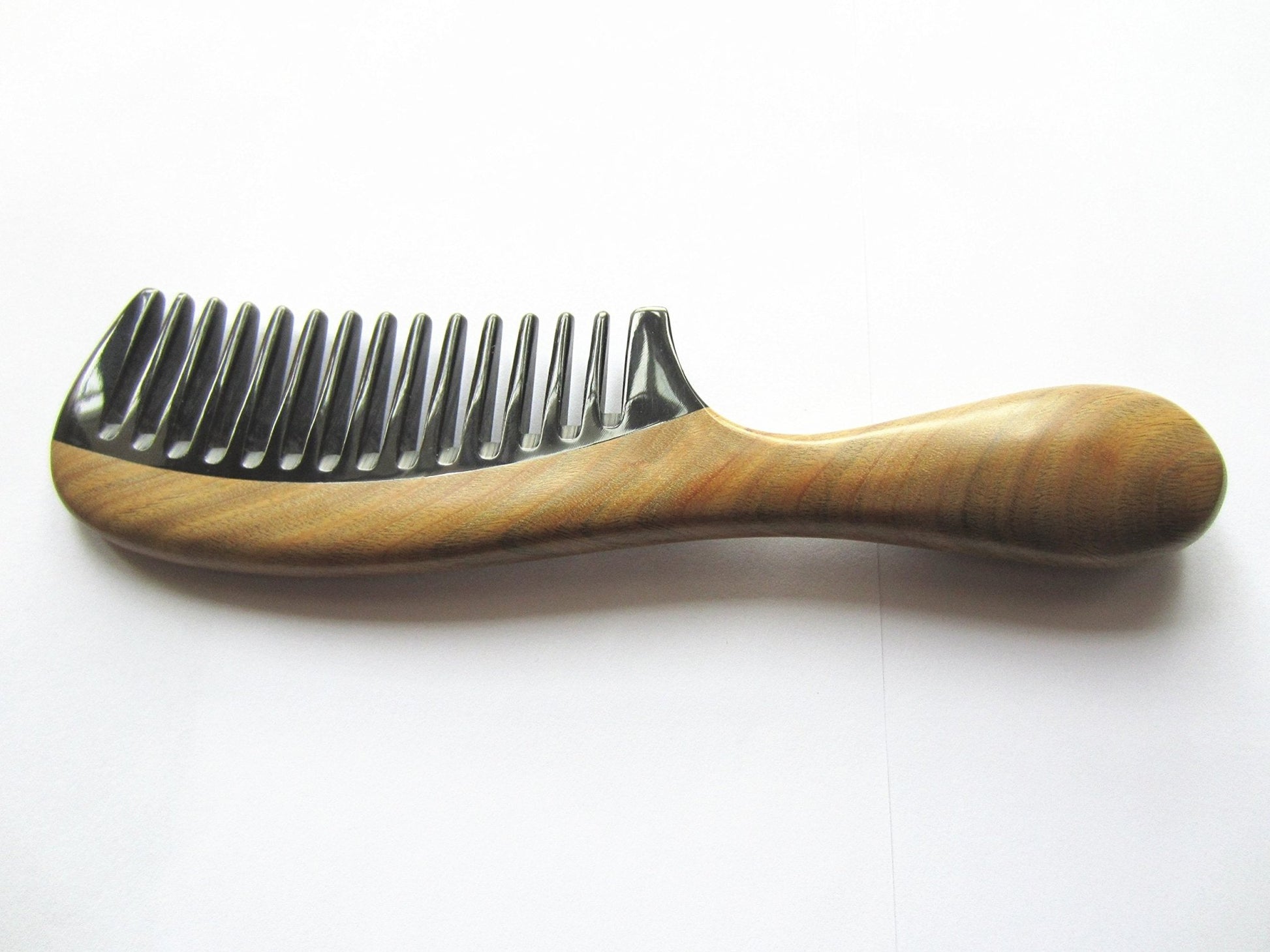 Eco-Friendly Handmade Black Buffalo Horn Comb