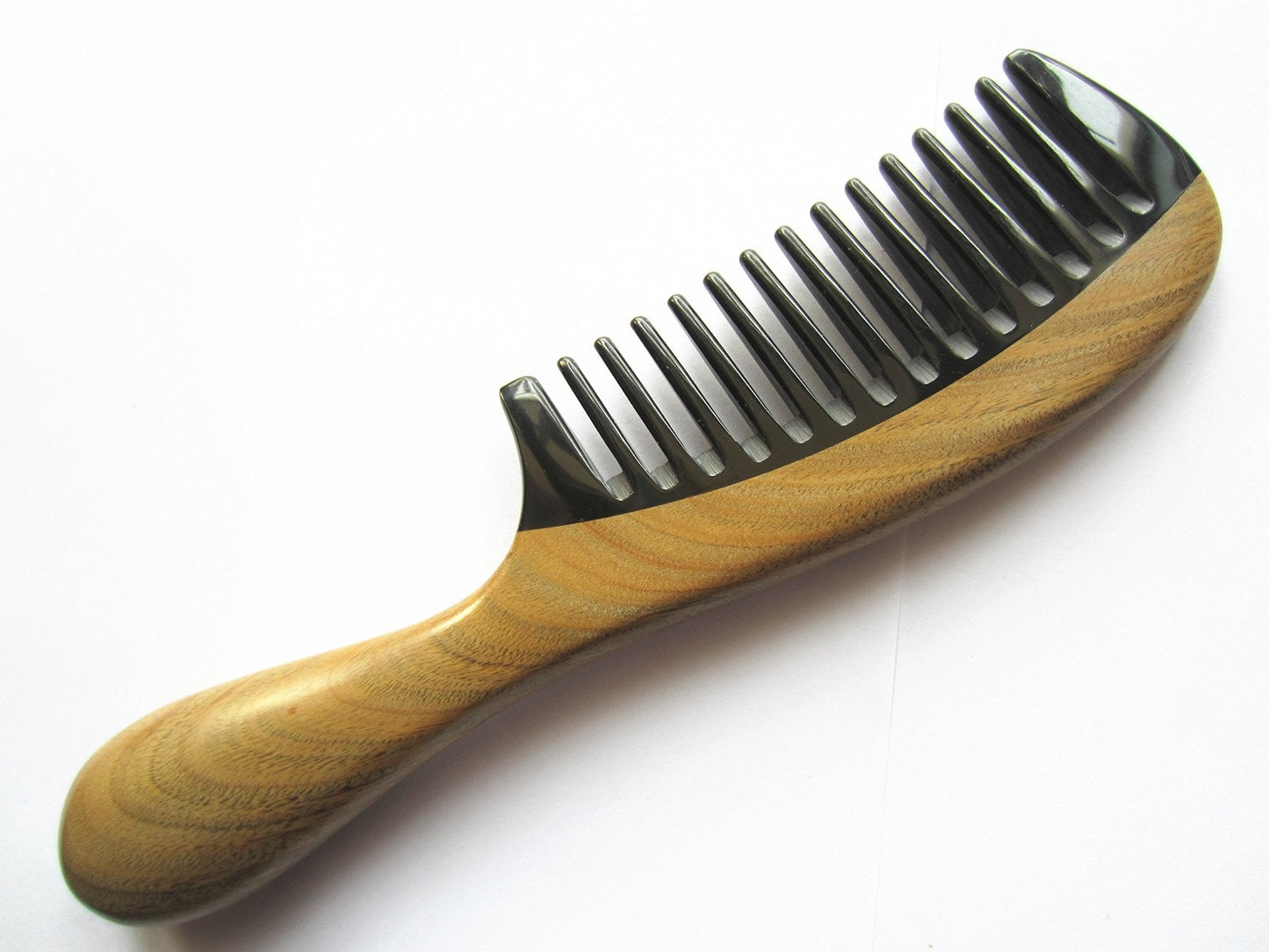 Eco-Friendly Handmade Black Buffalo Horn Comb