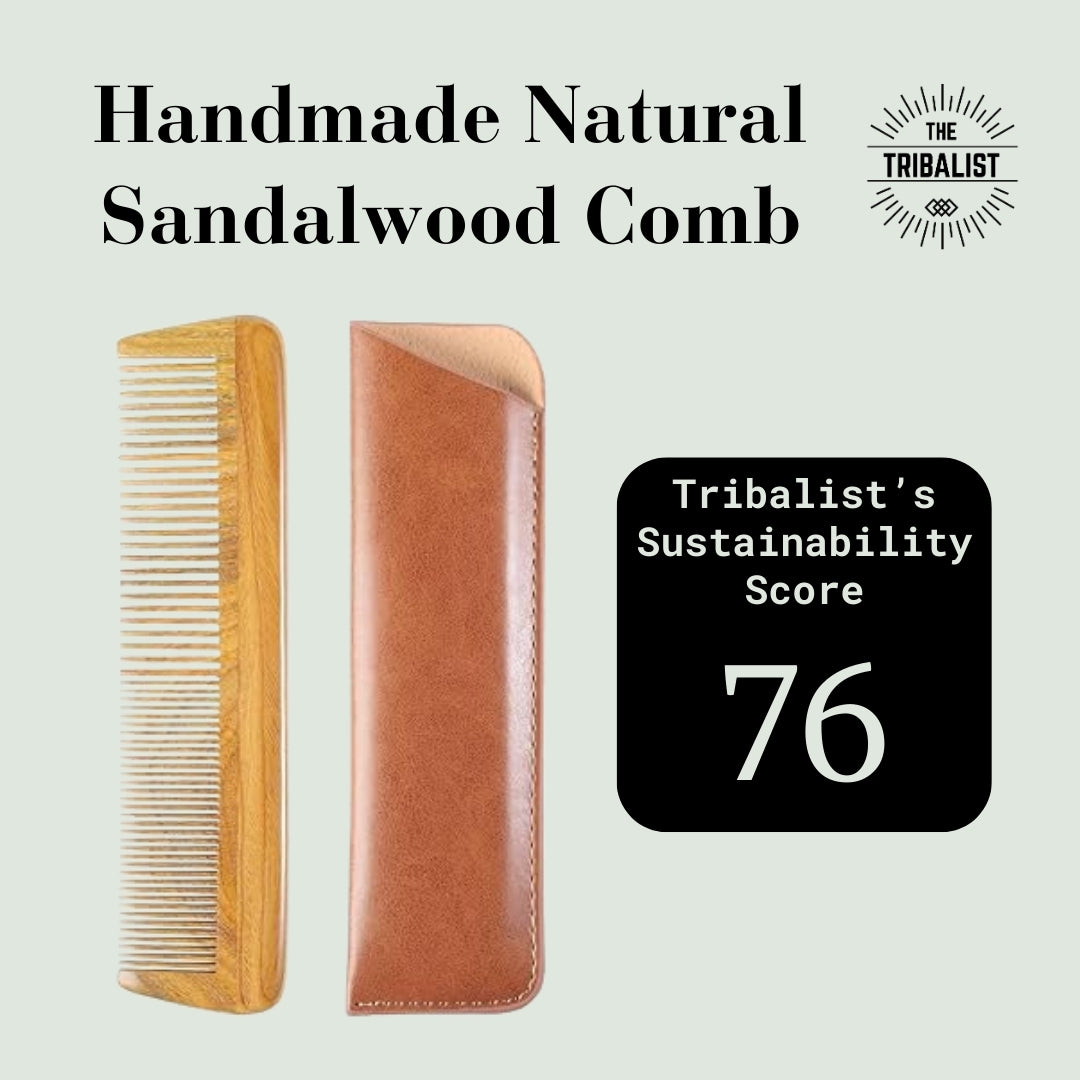 Eco-Friendly Handmade Natural Sandalwood Comb