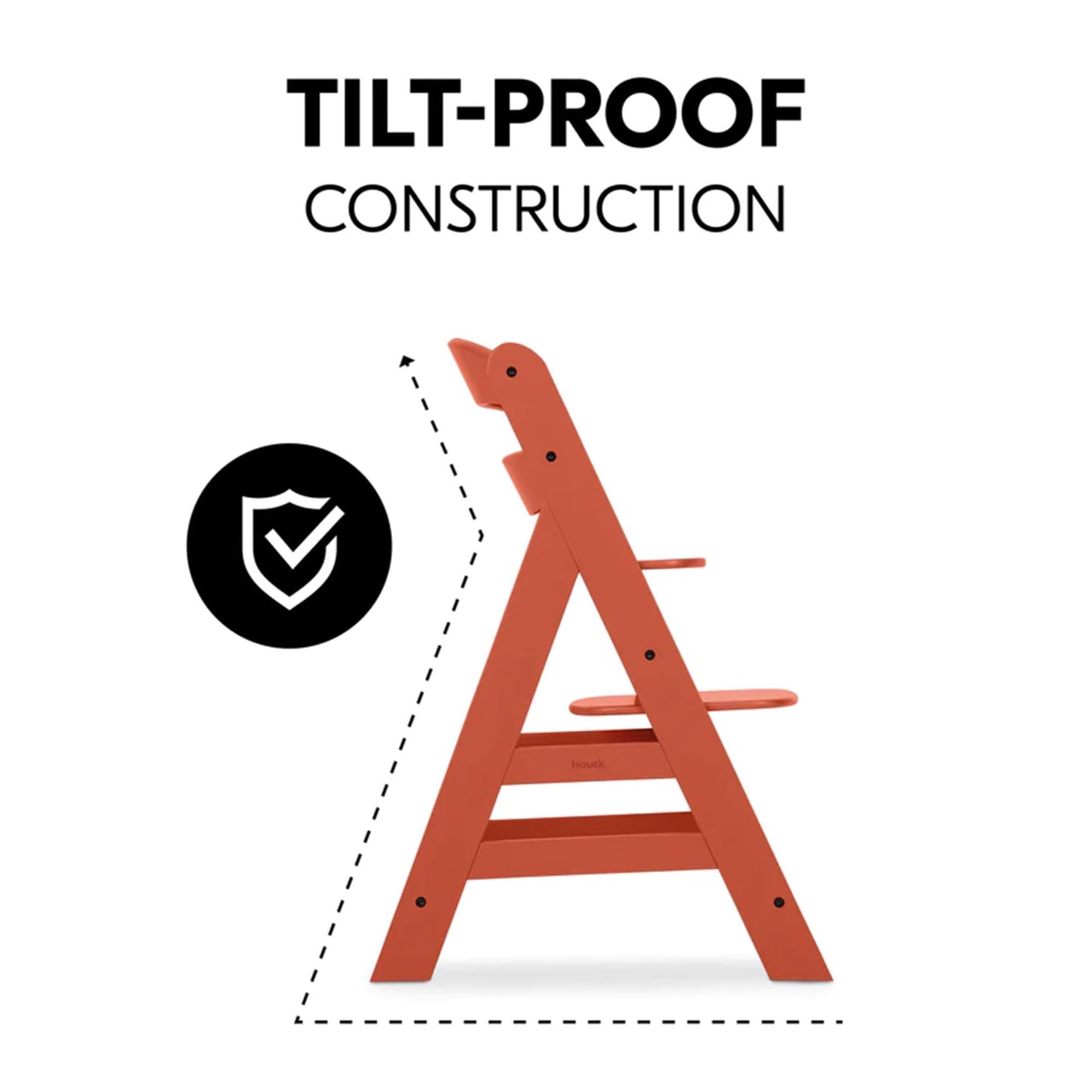 The Tribalist - Hauck Hauck: Alpha+ Grow Along Adjustable Wooden High Chair Seat with 5 Point Harness and Bumper Bar