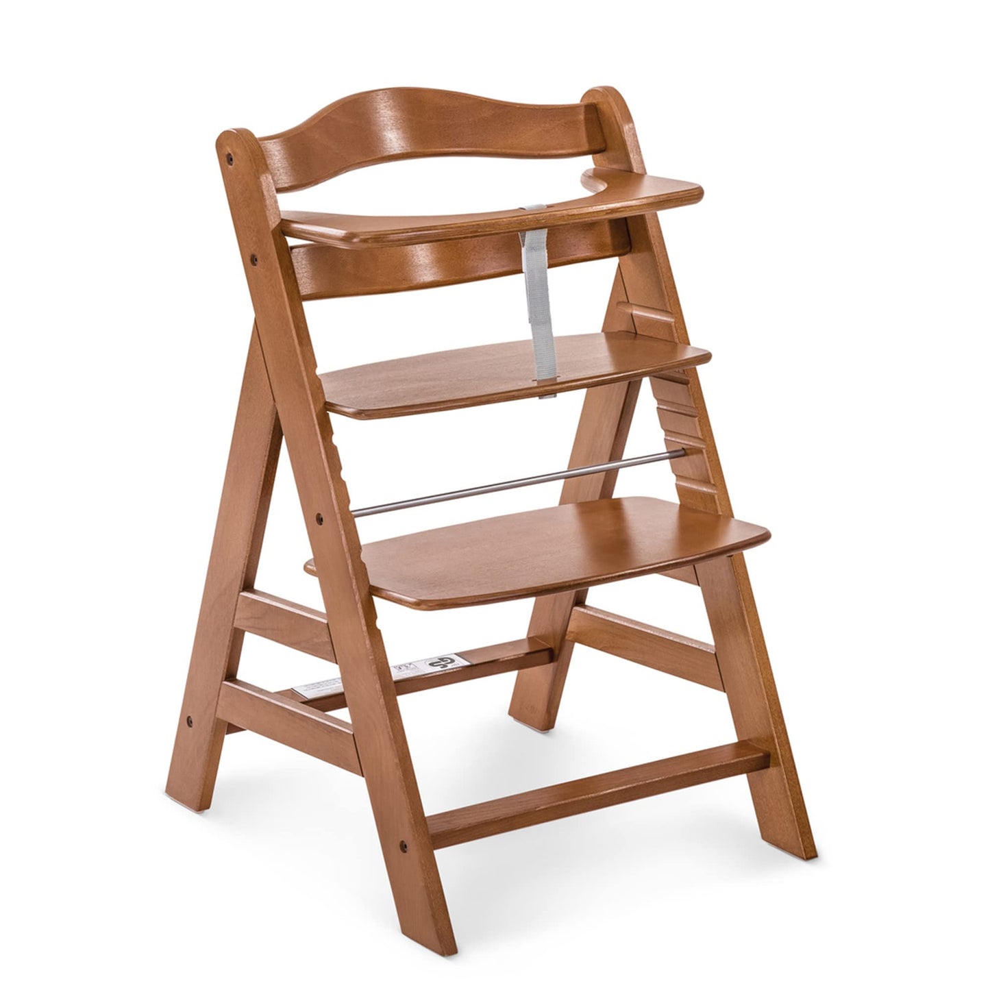 The Tribalist - Hauck Hauck: Alpha+ Grow Along Adjustable Wooden High Chair Seat with 5 Point Harness and Bumper Bar