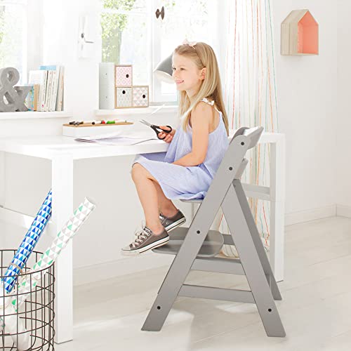 The Tribalist - Hauck Hauck: Alpha+ Grow Along Adjustable Wooden High Chair Seat with 5 Point Harness and Bumper Bar