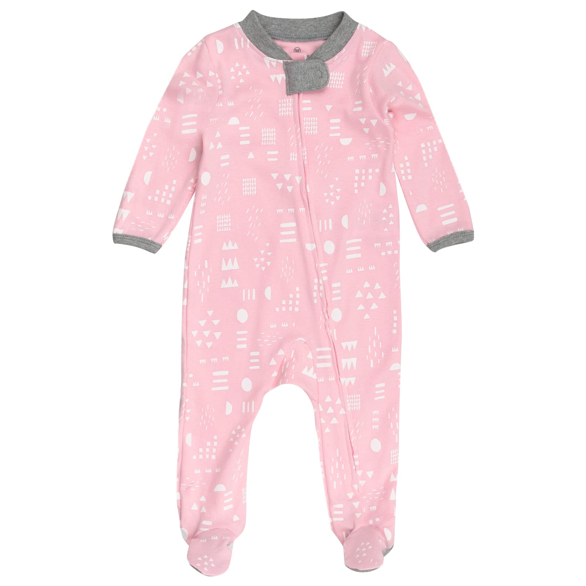 The Tribalist - HonestBaby: Sleep & Play Organic Cotton Jumpsuit with a Footed Pajamas