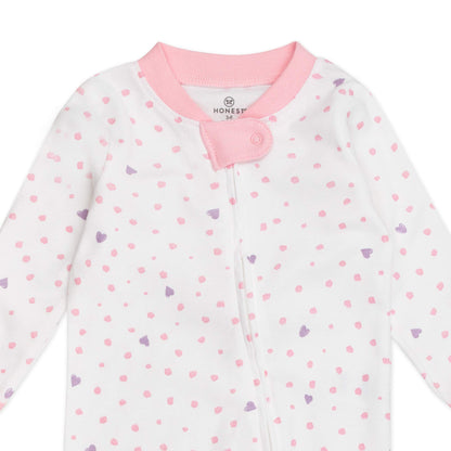 The Tribalist - HonestBaby: Sleep & Play Organic Cotton Jumpsuit with a Footed Pajamas