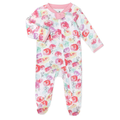 The Tribalist - HonestBaby: Sleep & Play Organic Cotton Jumpsuit with a Footed Pajamas