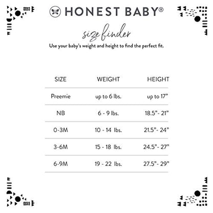 The Tribalist - HonestBaby: Sleep & Play Organic Cotton Jumpsuit with a Footed Pajamas