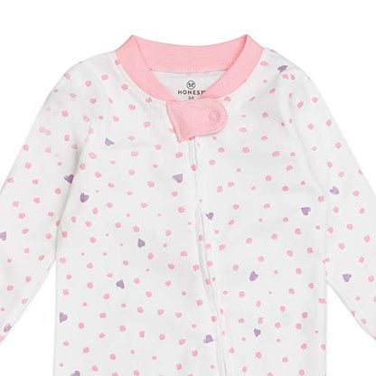 The Tribalist - HonestBaby: Sleep & Play Organic Cotton Jumpsuit with a Footed Pajamas