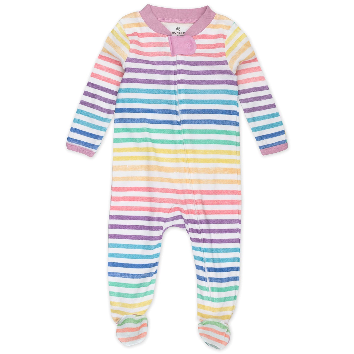 The Tribalist - HonestBaby: Sleep & Play Organic Cotton Jumpsuit with a Footed Pajamas