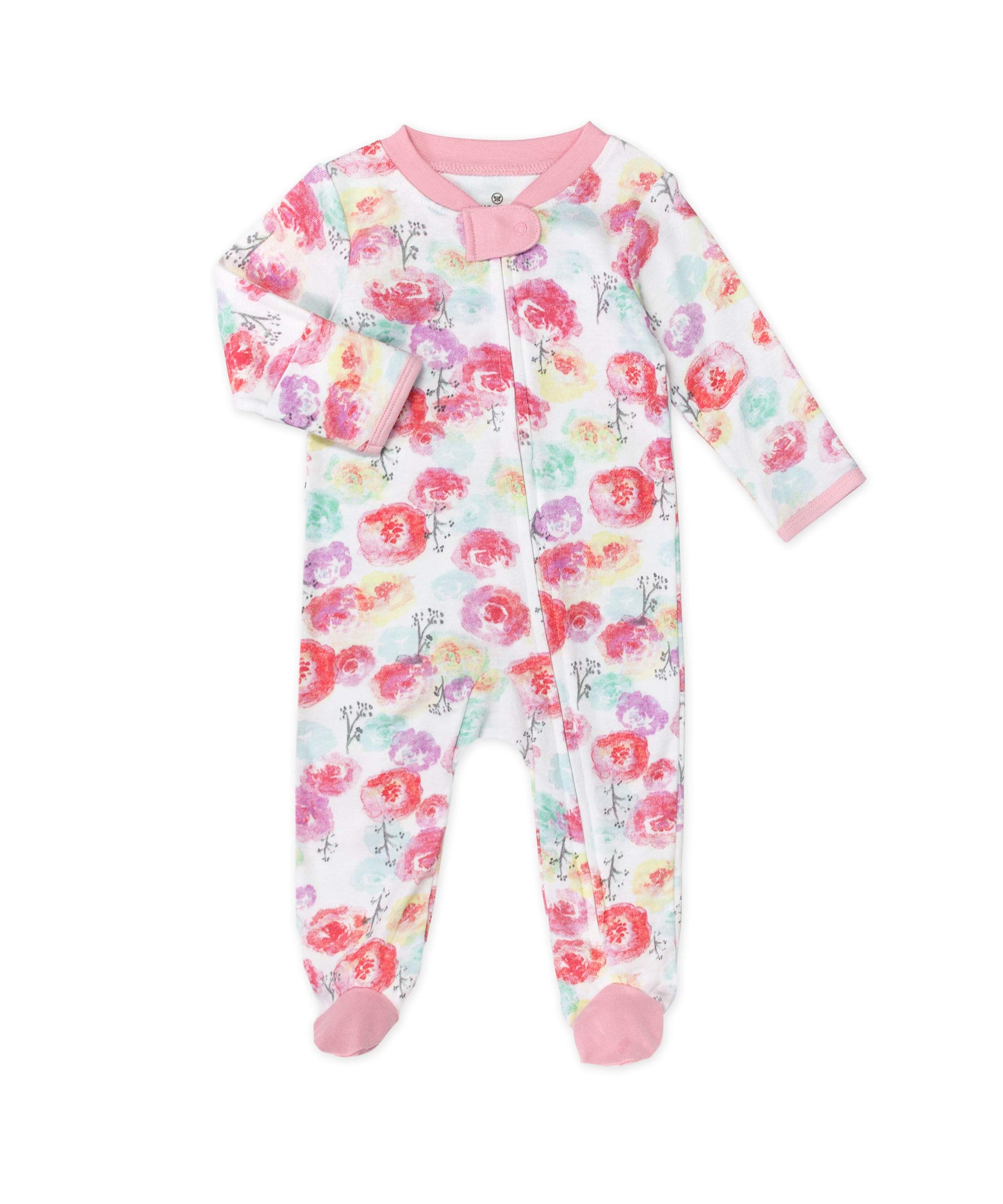 The Tribalist - HonestBaby: Sleep & Play Organic Cotton Jumpsuit with a Footed Pajamas