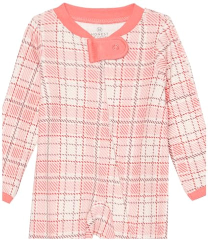 The Tribalist - HonestBaby: Sleep & Play Organic Cotton Jumpsuit with a Footed Pajamas