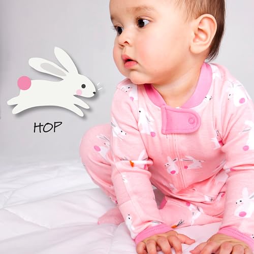 The Tribalist - HonestBaby: Sleep & Play Organic Cotton Jumpsuit with a Footed Pajamas